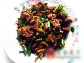 红烧酸辣子鸭