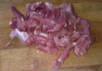 茄汁猪肉条的做法 步骤1