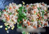 七彩焗饭的做法 步骤6
