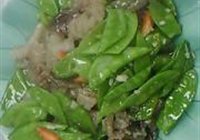 荷兰豆炒牛鞭的做法 步骤3