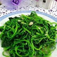 清炒草头的做法