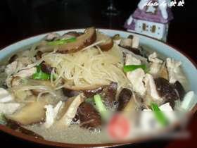 香菇粉丝肉汤