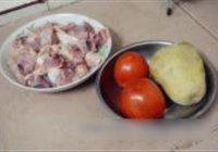 蕃茄薯仔炖鸡汤的做法 步骤1