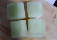 茄汁冬瓜菊的做法 步骤2