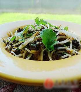 素炒绿豆芽