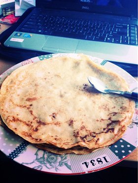 crepe-终于成功的可丽饼