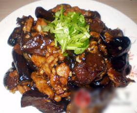 肉片烧茄子