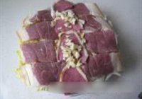 腊肉蒸高山娃娃菜的做法 步骤5