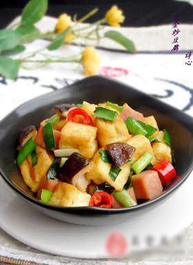 家常炒豆腐