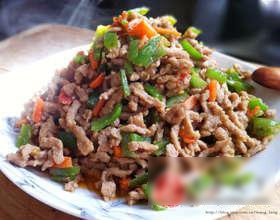 爆炒牛肉丝