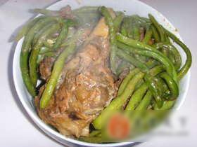 肉炖豆角