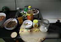 干豇豆红烧肉的做法 步骤3