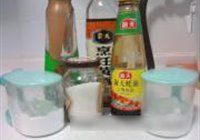 蒸饽荠肉饼的做法 步骤1