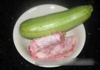 西葫芦炒肉片的做法 步骤1