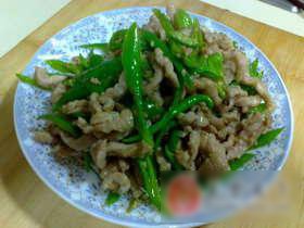 青椒肉丝
