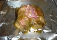 锡纸烤雪花肉的做法 步骤5