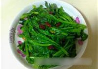 炝炒白油菜的做法 步骤7