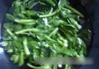 蚝油炒菜薹的做法 步骤2