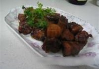 杏鲍菇搭上红烧肉的做法 步骤5