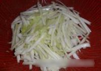 醋溜白菜帮的做法 步骤1