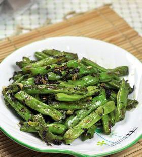 橄榄菜炒四季豆