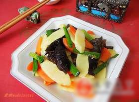 铁棍山药炒木耳