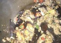 少油版肉末茄子的做法 步骤6