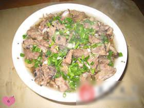 清蒸鲜菇排骨