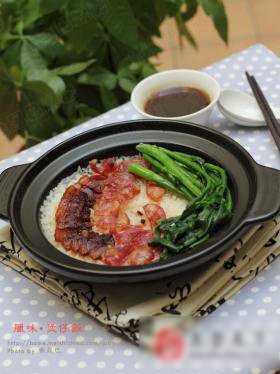 广式腊味煲仔饭