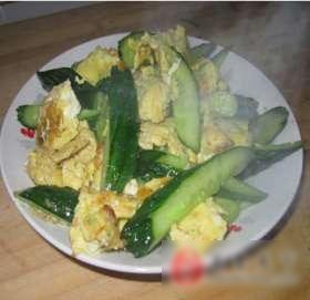 鸡蛋炒黄瓜