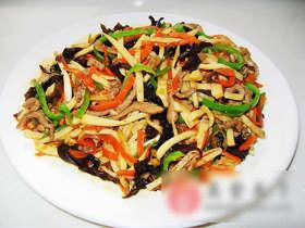 杏鲍菇鱼香肉丝