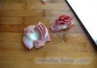 榨菜鸡胗花的做法 步骤3