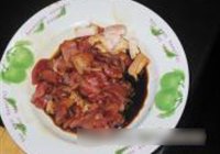 青椒木耳炒肉片的做法 步骤1