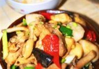 什菌三杯鸡的做法 步骤14