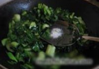 素炒青菜的做法 步骤3
