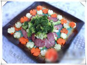 腊肠西兰花