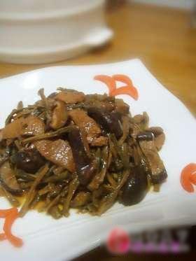 干豆角炒肉
