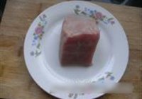 三色彩椒溜肉片的做法 步骤1
