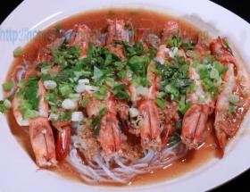 津丝蒸虾