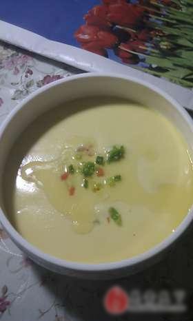 鲜虾炖蛋