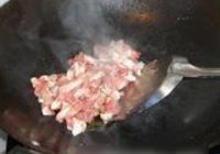 茶干青椒炒肉丝的做法 步骤7