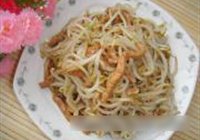 肉丝炒豆芽的做法 步骤8