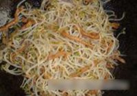 肉丝炒豆芽的做法 步骤7