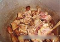 电饭锅版红烧肉的做法 步骤6