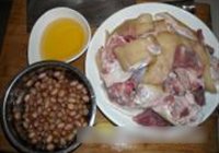 猪手花生煲的做法 步骤1