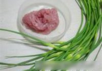 蒜苔肉丝的做法 步骤1