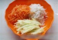 鱼香三丝糯米丸的做法 步骤4