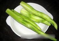 芥蓝炒腊味的做法 步骤1