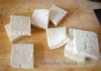 香菜炒豆腐的做法 步骤2