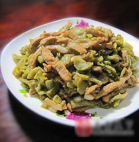 肉丝炒窝笋干